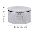 thumbnail image 1 of Dish Storage Bags for Plates Cups Bowls, Padded China Storage Organizer for Kitchen Cabinets and Moving, 1 of 5