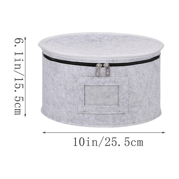 Dish Storage Bags for Plates Cups Bowls, Padded China Storage Organizer for Kitchen Cabinets and Moving