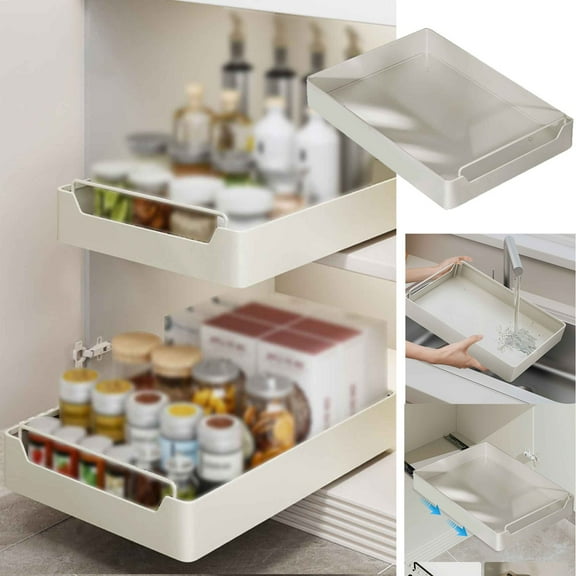 Dish Strainers for Kitchen Roll up 19 Kitchen Wire Racks for Storage Pull Out Cabinet Organiser Pull Out Drawer Pull Out Drawer Storage Shelves For Kitchen Cabinet Roll Out Storage Rack For
