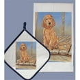 thumbnail image 1 of Dish Towel and Pot Holder Set - Irish Setter, 1 of 1
