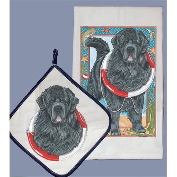 Dish Towel and Pot Holder Set - Newfoundland