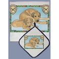 thumbnail image 1 of Dish Towel and Pot Holder Set - Rhodesian Ridgeback, 1 of 1