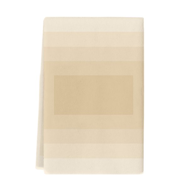 Dish Towels, Beige Squares Absorbent Kitchen Towels 1 PC, Gradient Color Geometric Tunnel Microfiber Hand Towels Dish Cloths Tea Towels for Home Bathroom Cleaning Drying,18X28-Inch,