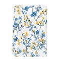 thumbnail image 1 of Dish Towels, Blue Yellow Florl Print Absorbent Kitchen Towels 1 PC, Rustic Wild Flowers Pattern Microfiber Hand Towels Dish Cloths Tea Towels for Home&nbsp; Bathroom,18X28-Inch,, 1 of 6