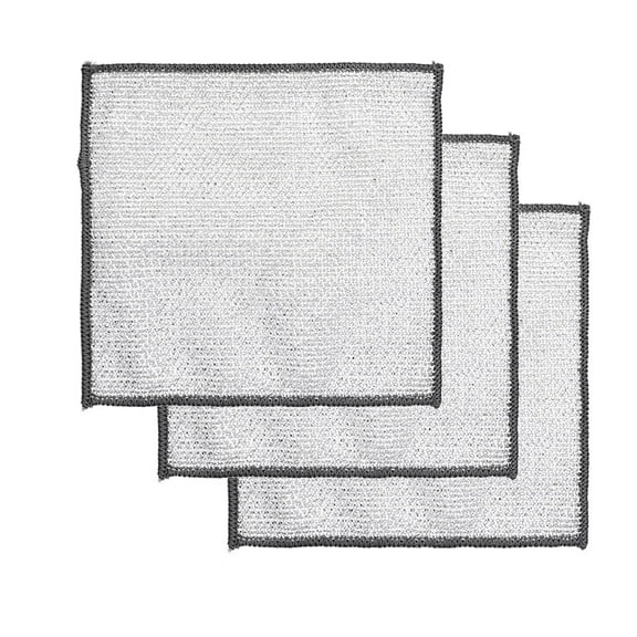 Dish Towels for Kitchen Multipurpose Wire Cleaning Clothsmultipurpose Wire Dishwashing Rags for Wet and Drynon-Scratch Scrubbing Wire Dishwashing Ragsdurable Washable Reusab 10pcs Sponges Kitchen