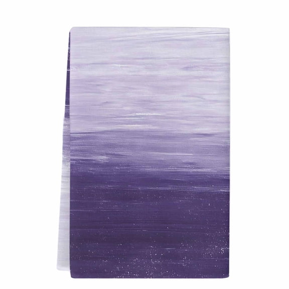 Dish Towels, Purple White Brush Stroke Textured Absorbent Kitchen Towels 1 PC, Abstract Modern Microfiber Hand Towels Dish Cloths Tea Towels for Home&nbsp; Bathroom,18X28-Inch,