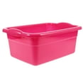thumbnail image 1 of Dish Tubs Rectangular Wash Basin Hand Plastic Kitchen Storage Bathroom Sink Spa, 1 of 6