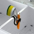 thumbnail image 1 of Dish Wand Holder Adjustable Kitchen Dishwand Sink Caddy,Sponge Holder,Brush Holder,Dish Cloth Holder,Rust Proof Water Proof, No Drilling, No Adhesive, one-Step Installation, 1 of 7
