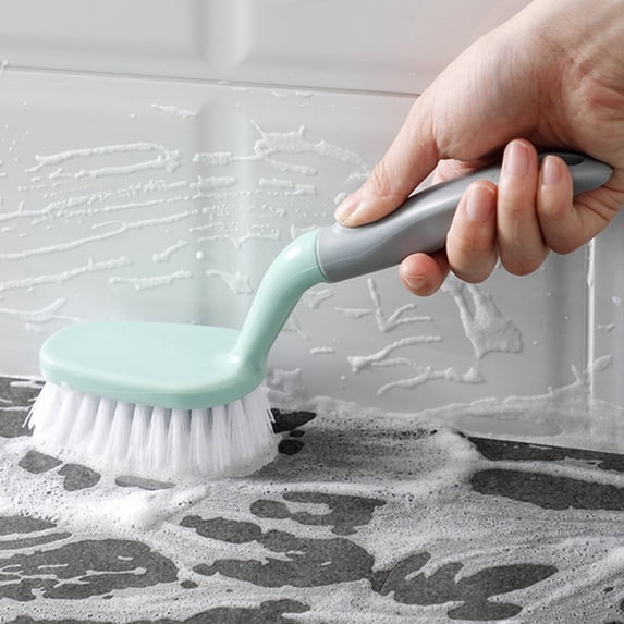 Dish Washing Brush with Handle Kitchen Scrub Brush for Pots Pans ...