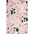 thumbnail image 1 of Dishcloth, Kitchen Towel, Kitchen Gifts for Restaurant, Kitchen, Party, Funny Milk Cows Wash cloth, 1 of 7
