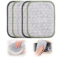 thumbnail image 1 of Dishcloths for Washing Dishes Countertop Cleaning Cloth Cute Hand Towels Kitchen Washcloths Multi-Purpose Cleaning Cloth Double Sided Silver Wire Wiping Cloth Gray 4.72x6.29 Inch (5Pcs), 1 of 9