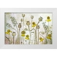 thumbnail image 1 of Disher, Mandy 18x13 White Modern Wood Framed Museum Art Print Titled - Poppies And Helenium, 1 of 4