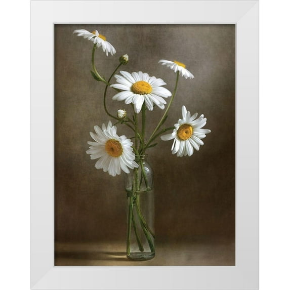 Disher, Mandy 19x24 White Modern Wood Framed Museum Art Print Titled - Still Life I