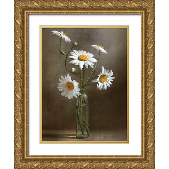 Disher, Mandy 25x32 Gold Ornate Wood Framed with Double Matting Museum Art Print Titled - Still Life I