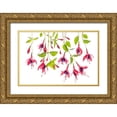 thumbnail image 1 of Disher, Mandy 32x23 Gold Ornate Wood Framed with Double Matting Museum Art Print Titled - ~ Fuchsia ~, 1 of 4