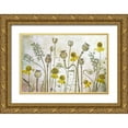 thumbnail image 1 of Disher, Mandy 32x23 Gold Ornate Wood Framed with Double Matting Museum Art Print Titled - Poppies And Helenium, 1 of 4
