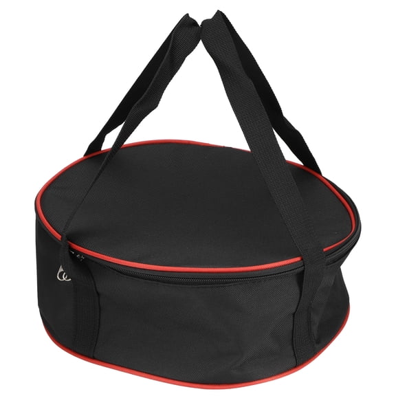 Dishes Storage Bag, China Storage Chest Round Crockery Storage Bag Plate Protectors Travel Bag Large Camping Tableware Dinnerware Bag Cupboard Storage Bag