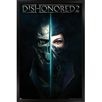Dishonored 2 - Shadows Wall Poster, 22.375" x 34" Framed