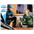 thumbnail image 1 of Dishonored Lobbycard From Left: Victor Mclaglen Marlene Dietrich 1931 Movie Poster Masterprint (28 x 22), 1 of 1