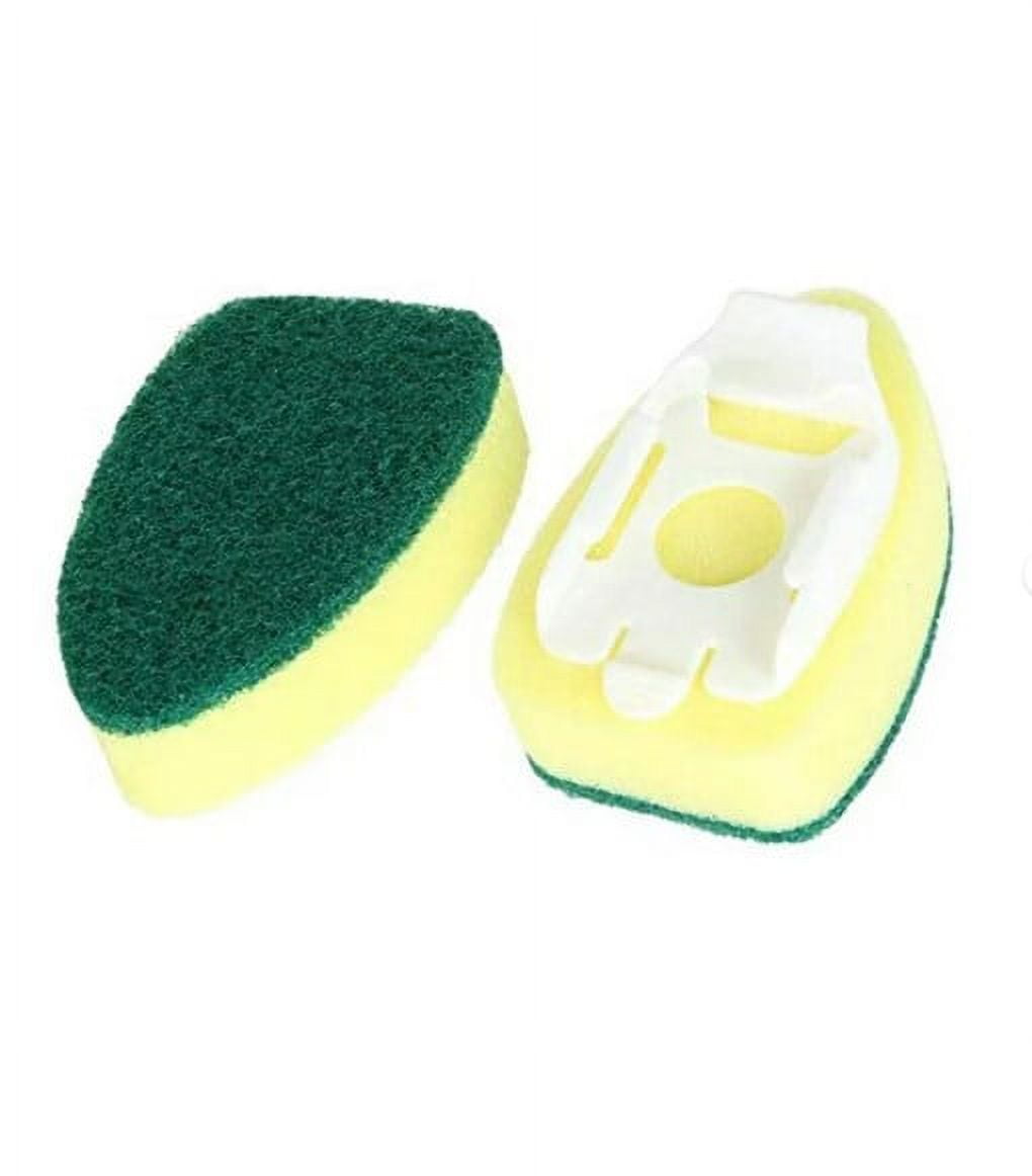 Dishwand Refills Sponge Heads Non Scratch, 6 Pack Sink Clean Sponge