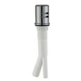 thumbnail image 1 of Design House Dishwasher Air Gap Kit with Skirted Sink Overflow Cover, Satin Nickel, 1 of 10