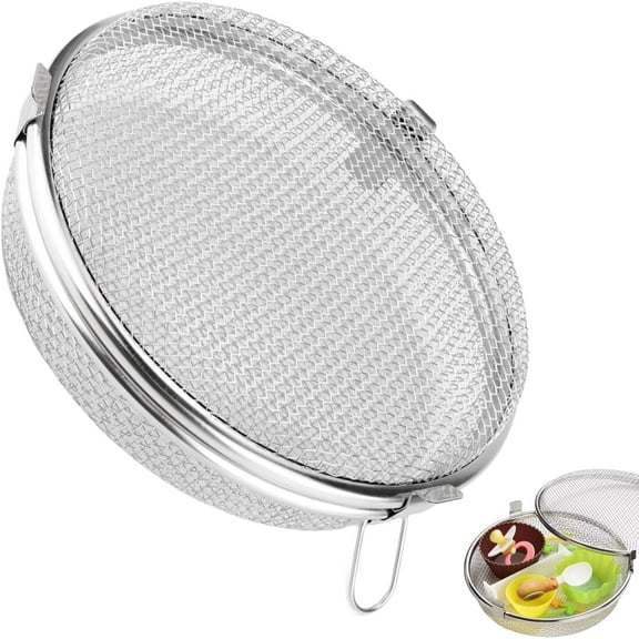 ABPETE Dishwasher Basket, Stainless Steel Dishwasher Silverware Basket, Replacement Utensil Rectangular Mesh Drain for Small Items
