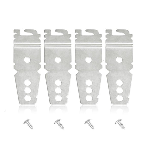 Dishwasher Bracket Undercounter Dishwasher Upper Mounting Bracket Replacement with Screws Accessories
