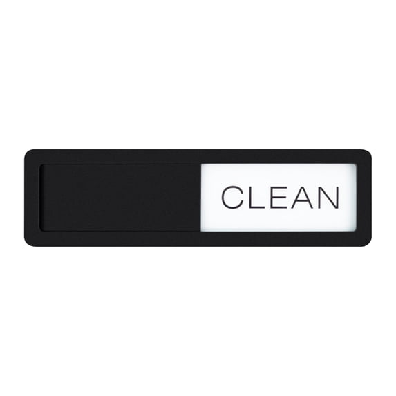 Dishwasher Clean Dirty Magnet Sign 1-Pack – Sliding Status Indicator with Stainless Steel Frame for Kitchen Organization(#A)