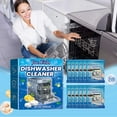 thumbnail image 1 of Dishwasher Cleaner And Deodorizer Tablets - 2 Pack Deep Cleaning Descaler Pods for Dish Washer Machine, Heavy Duty, Septic Safe, Natural Limescale Remover, Calcium, Odor, Smell, 1 of 18