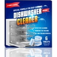 thumbnail image 1 of Dishwasher Cleaner and Deodorizer Tablet - 6 Tablets Deep Cleaning Descaler for Dishwasher Machine - Remove Limescale, 1 of 6