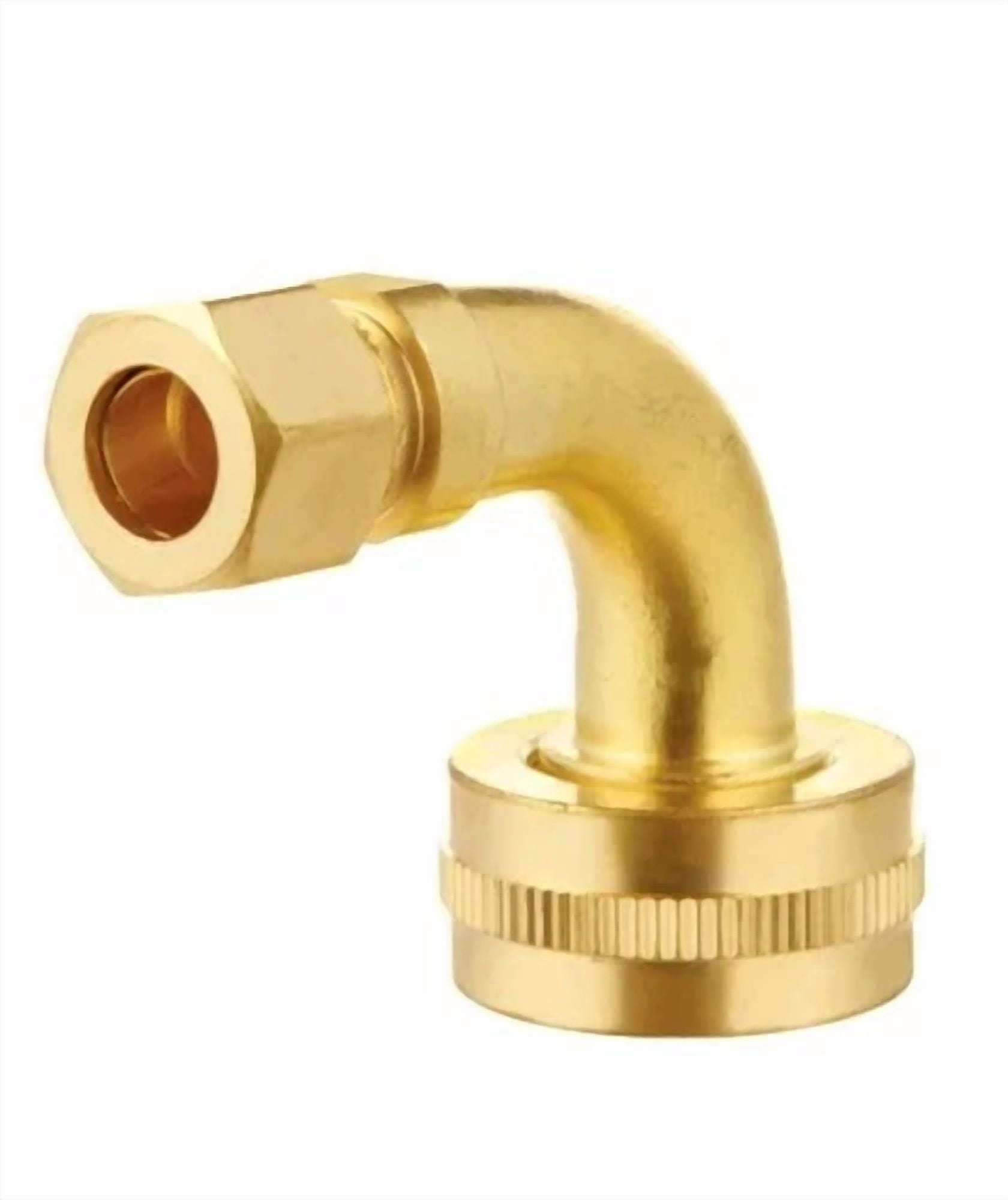 Dishwasher Elbow 3/8" Compression X 3/4" Dishwasher Hose #7210-38-34-E-A New