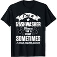 thumbnail image 1 of Dishwasher Expert Funny Dishwashing Gift T-Shirt, 1 of 4
