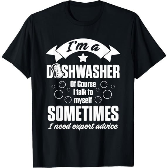 Dishwasher Expert Funny Dishwashing Gift T-Shirt