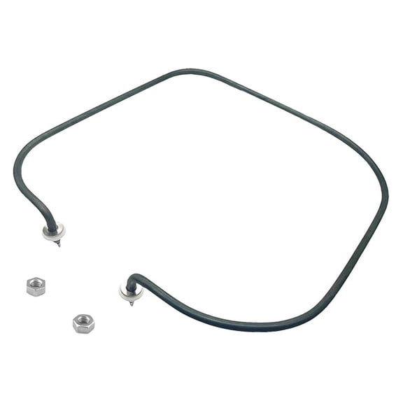 Dishwasher Heating Assembly (Fasten Nut On the Thread) Part # WD05X10005 - Replacement & Compatible With Some Dishwashers - 2 Yr Warranty