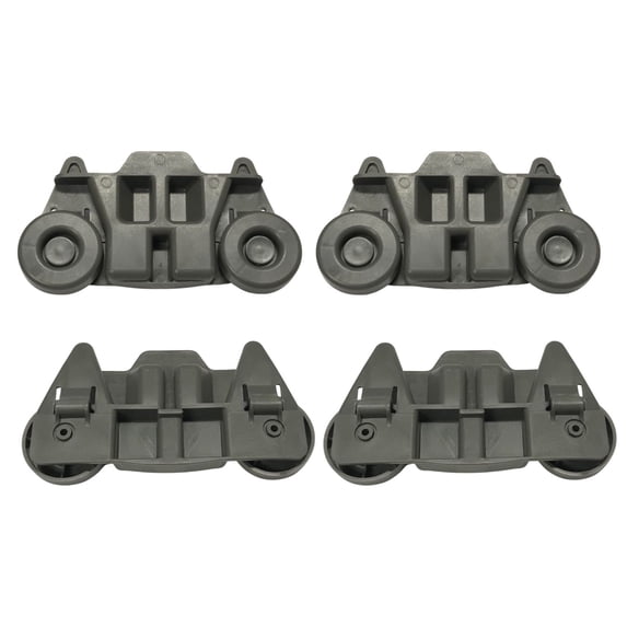 Dishwasher Lower Rack Wheel Set Compatible With Whirlpool Model Numbers ...