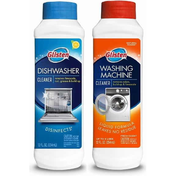 Dishwasher Magic AND Washer Magic, Value Pack, 12 Fl. Oz. bottle of each