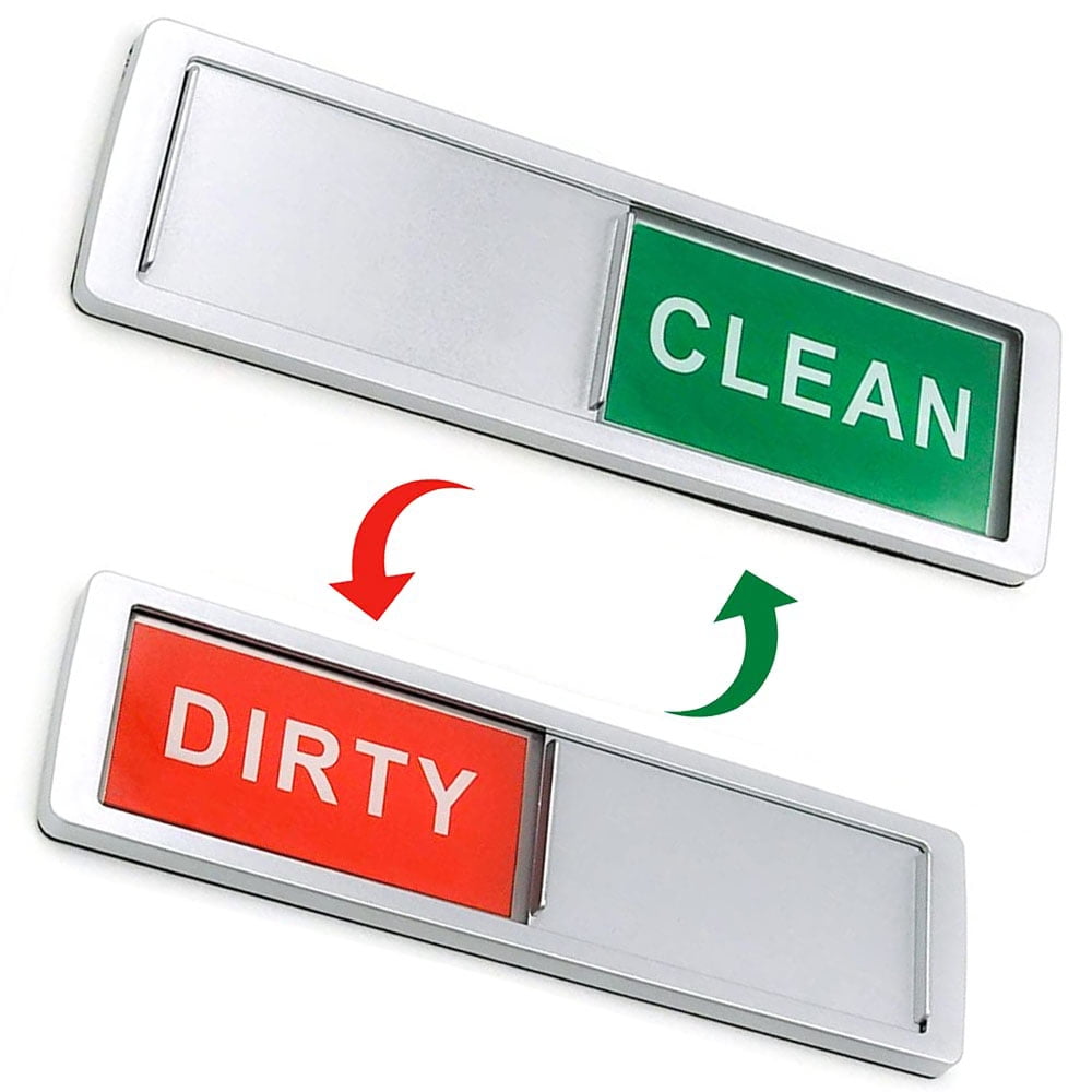 Dishwasher Magnet Clean Dirty Sign by Emlimny Shutter Sliding Indicator ...