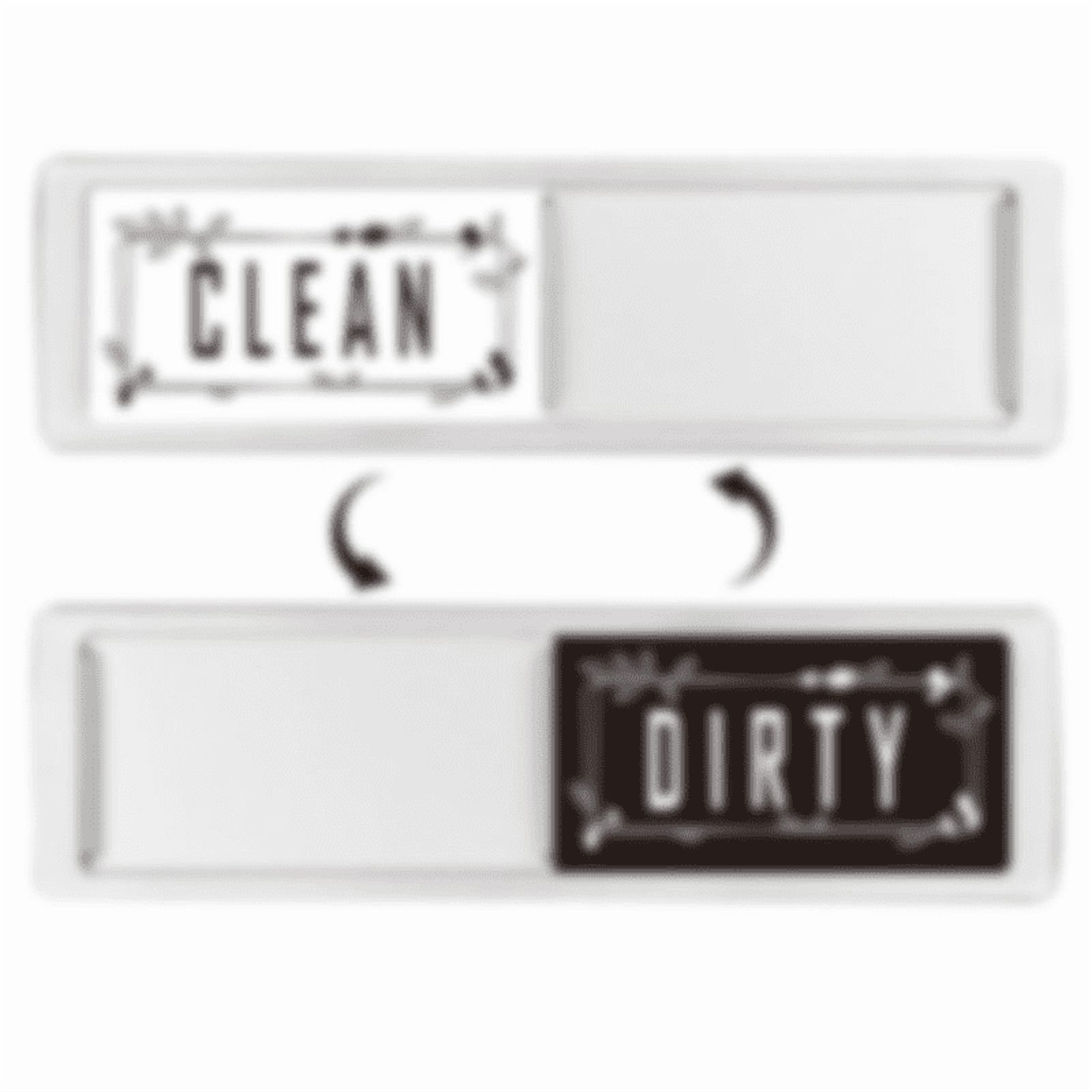 Dishwasher Magnet Clean Dirty Sign, Sliding Dishwasher Sign - Kitchen ...