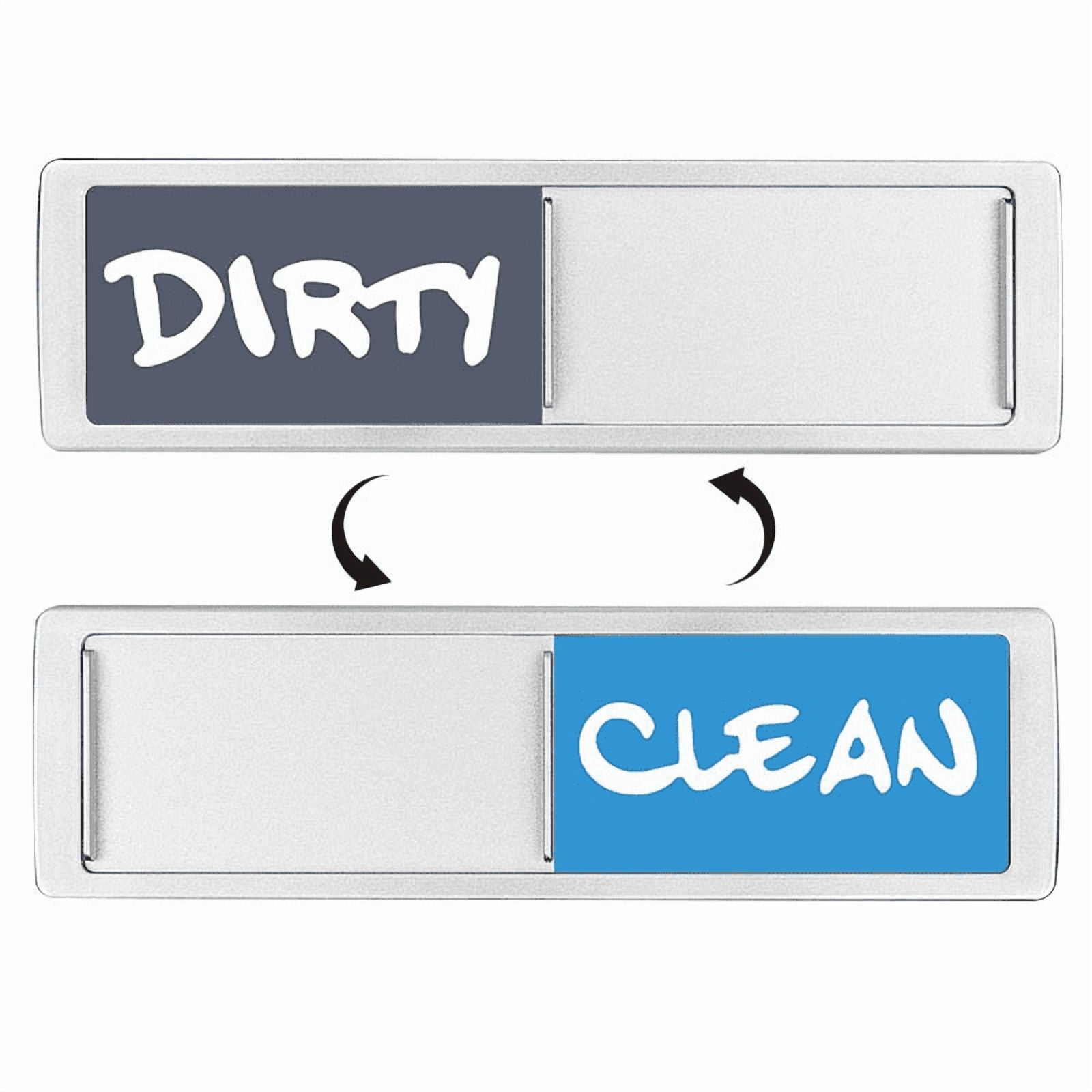 Dishwasher Magnet Clean Dirty Sign, Sliding Dishwasher Sign - Kitchen ...