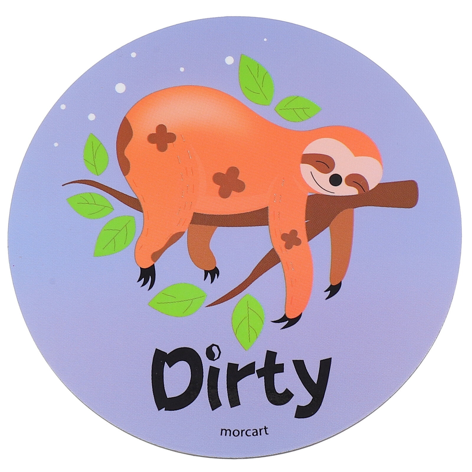 Dishwasher Sign Cartoon Clean Dirty Sign Indicator Works on All Dishwashers Non Scratch