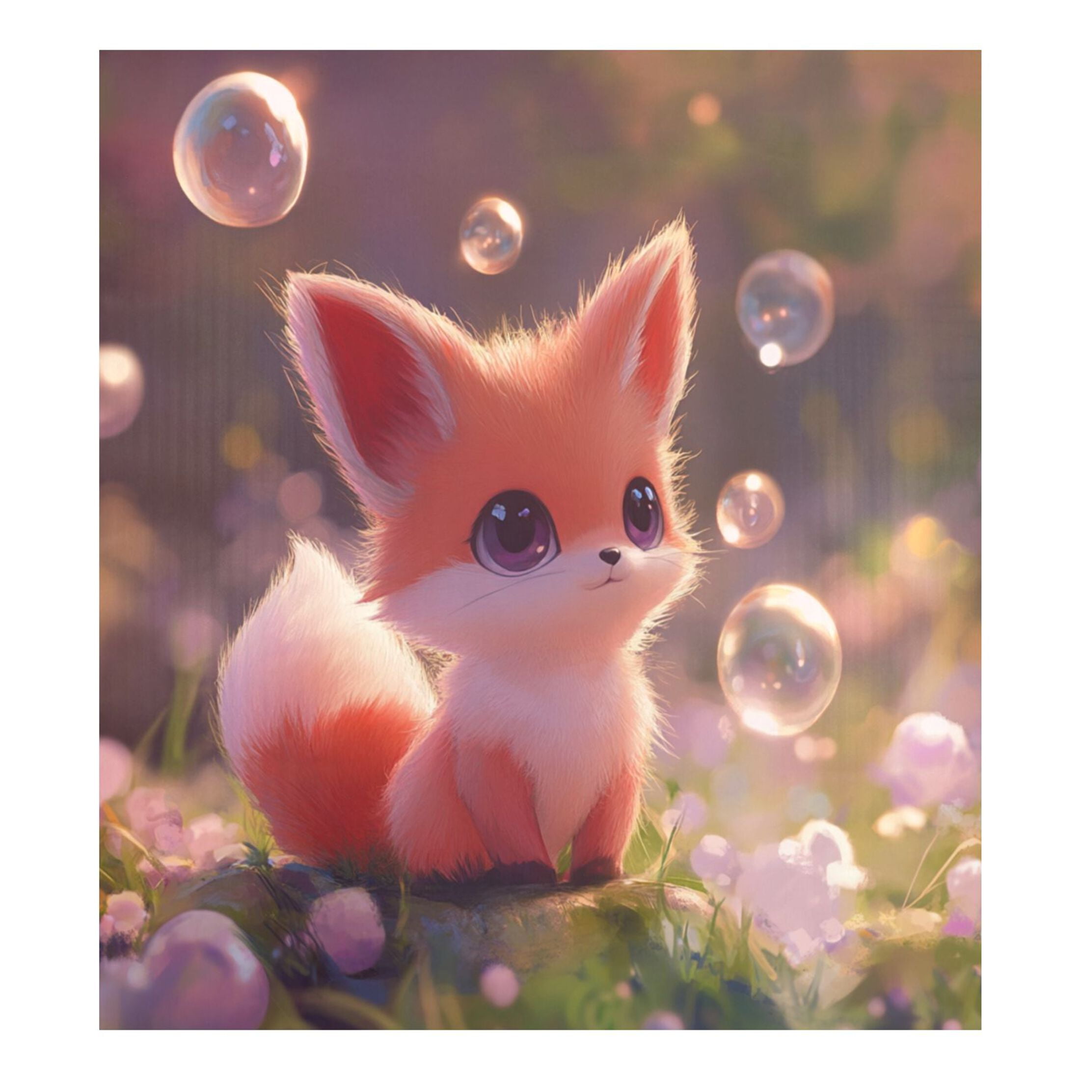 Dishwasher Magnetic Sticker 23x26 Inch Refrigerator Magnetic Sticker Washing Machine Magnetic Sticker Kitchen Panel Magnetic Sticker Home Decor Adorable Orange Fox