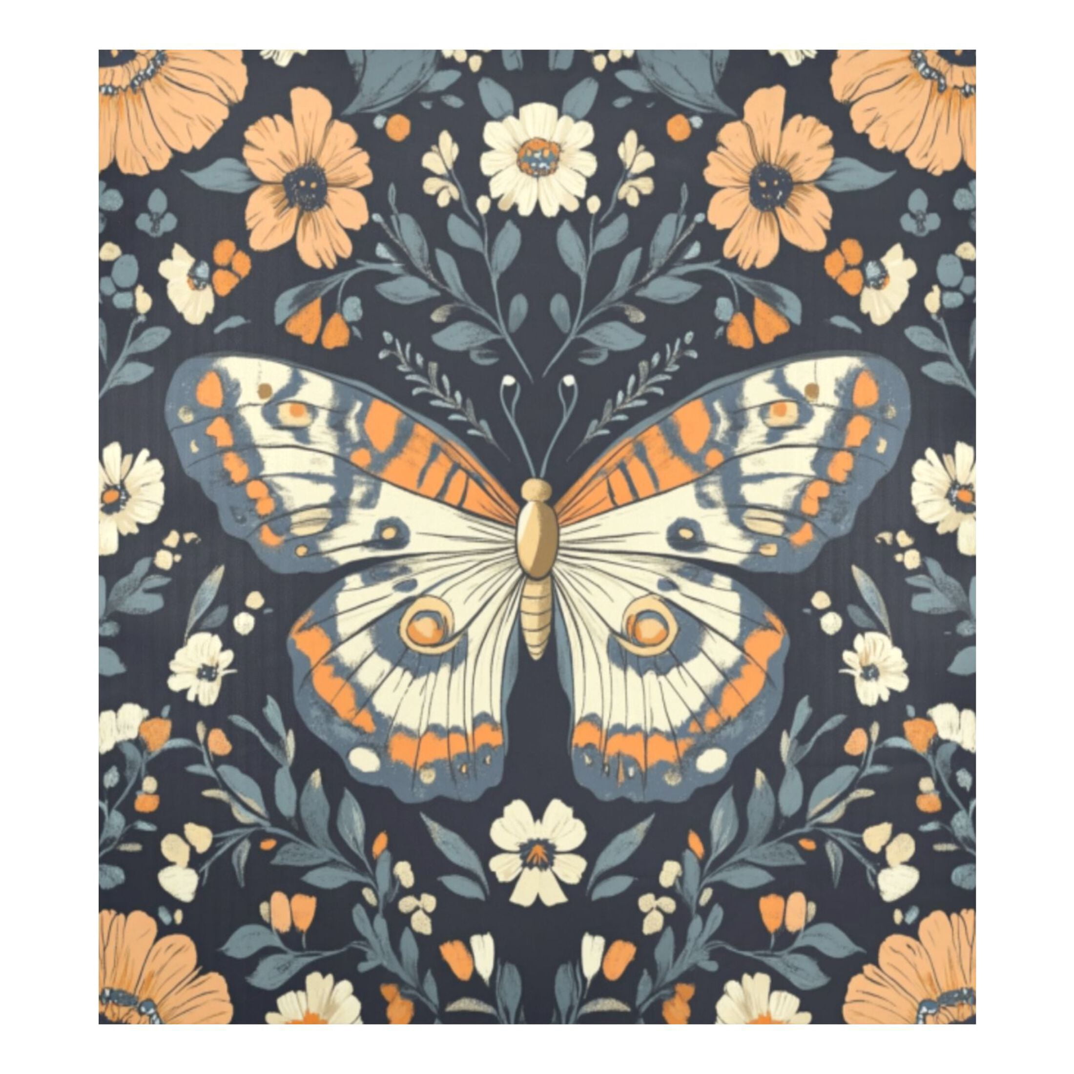 Dishwasher Magnetic Sticker 23x26 Inch Refrigerator Magnetic Sticker Washing Machine Magnetic Sticker Kitchen Panel Magnetic Sticker Home Decor Beautiful Big Butterfly