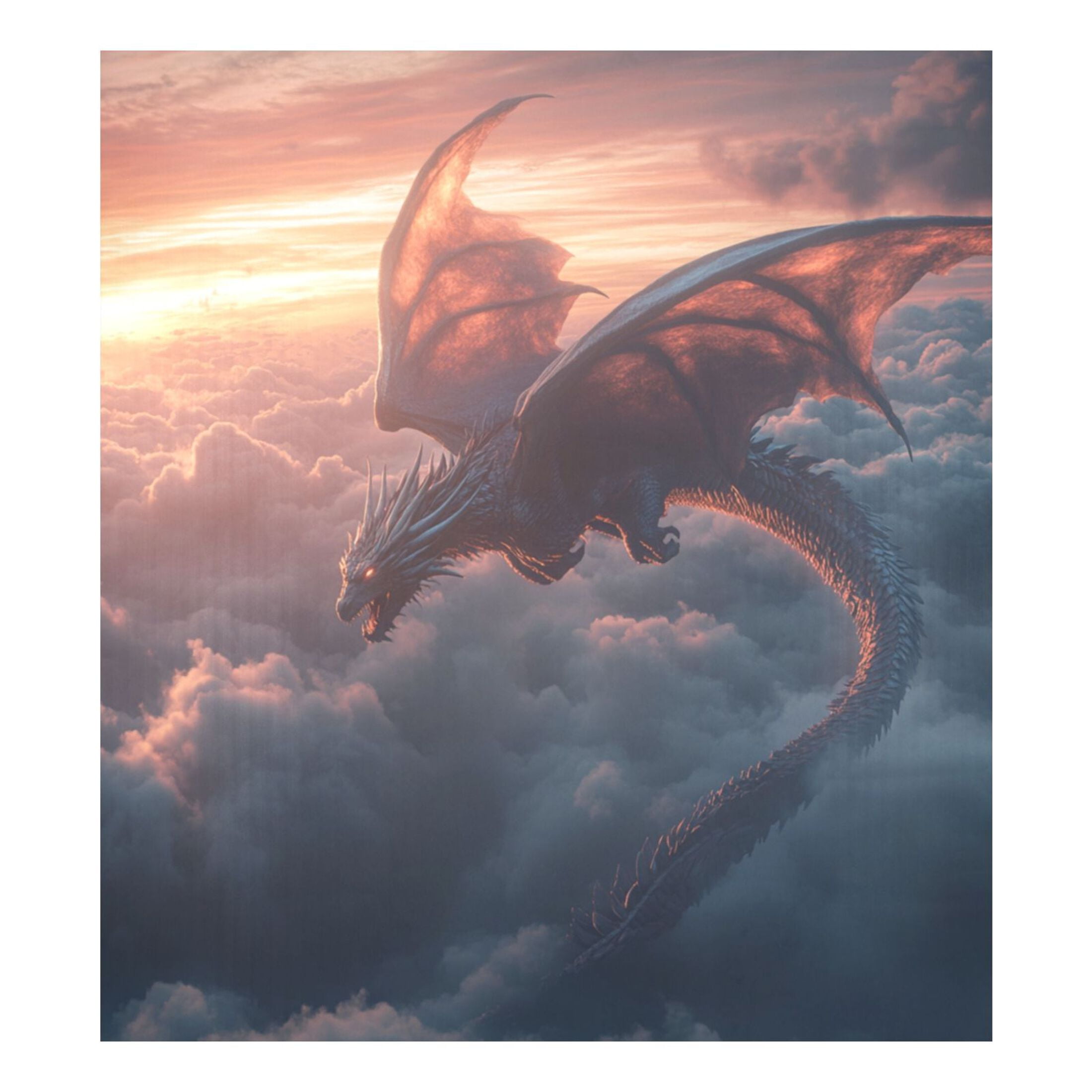 Dishwasher Magnetic Sticker 23x26 Inch Refrigerator Magnetic Sticker Washing Machine Magnetic Sticker Kitchen Panel Magnetic Sticker Home Decor Beautiful Flying Dragon