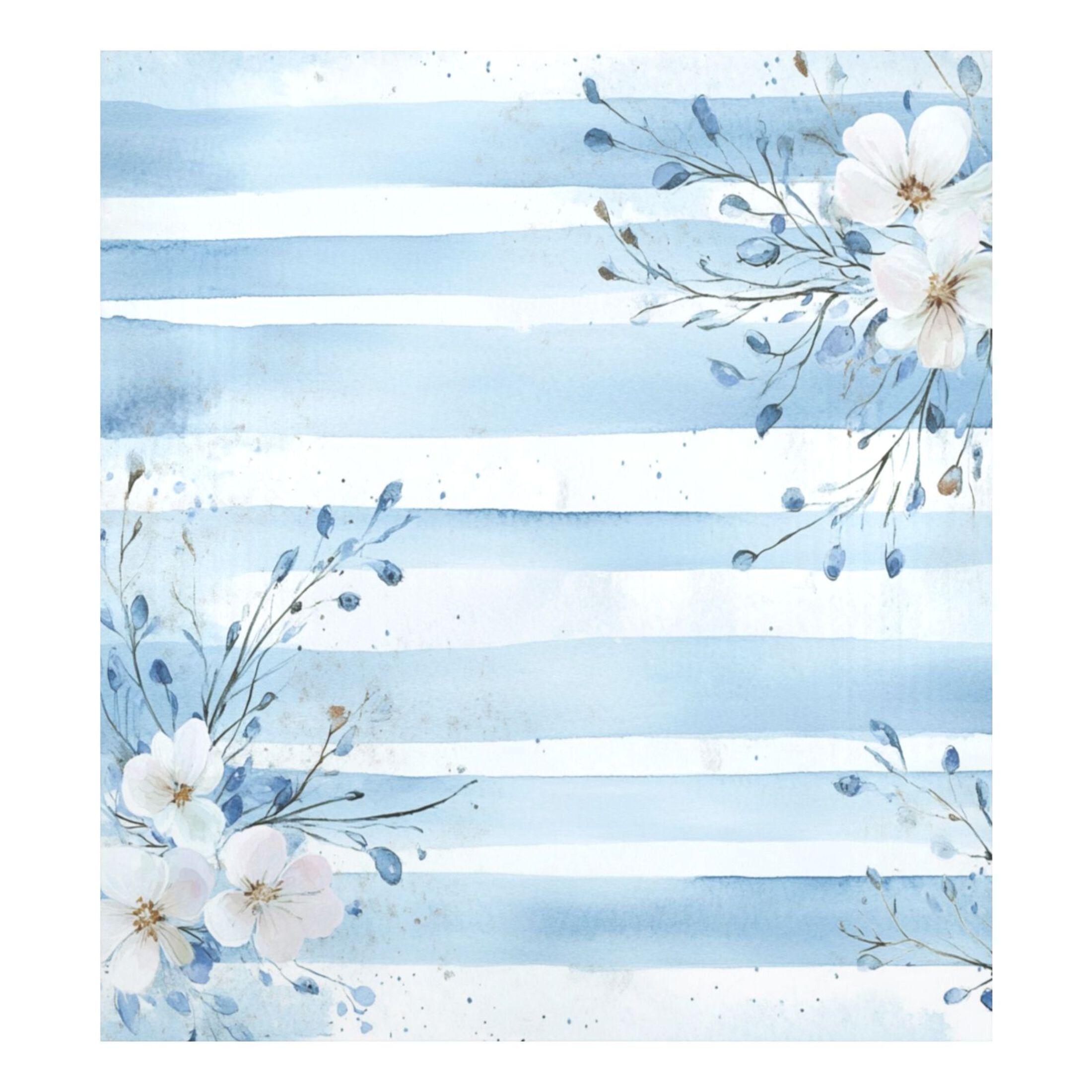 Dishwasher Magnetic Sticker 23x26 Inch Refrigerator Magnetic Sticker Washing Machine Magnetic Sticker Kitchen Panel Magnetic Sticker Home Decor Beautiful Pretty Blue Flowers
