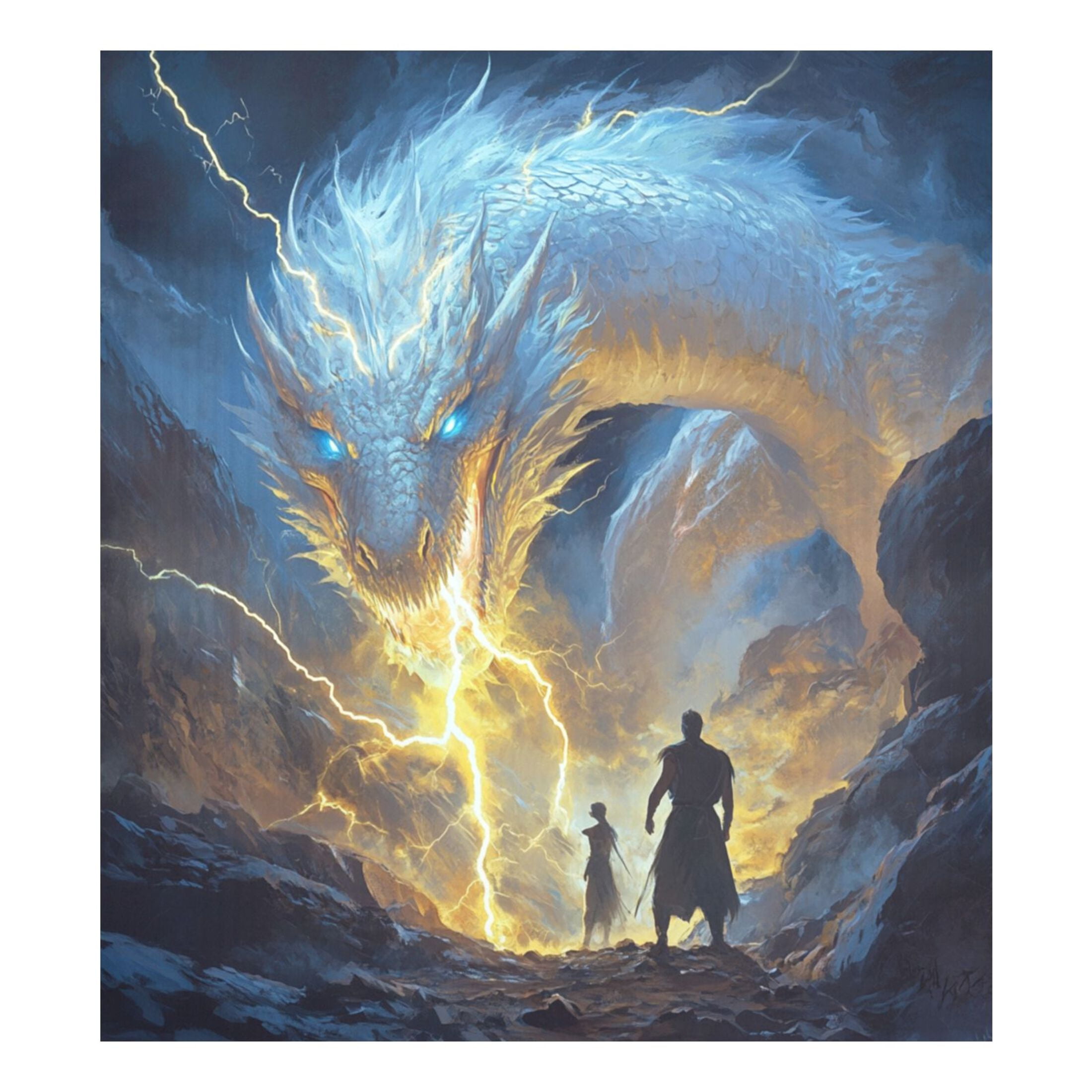 Dishwasher Magnetic Sticker 23x26 Inch Refrigerator Magnetic Sticker Washing Machine Magnetic Sticker Kitchen Panel Magnetic Sticker Home Decor The Big White Dragon