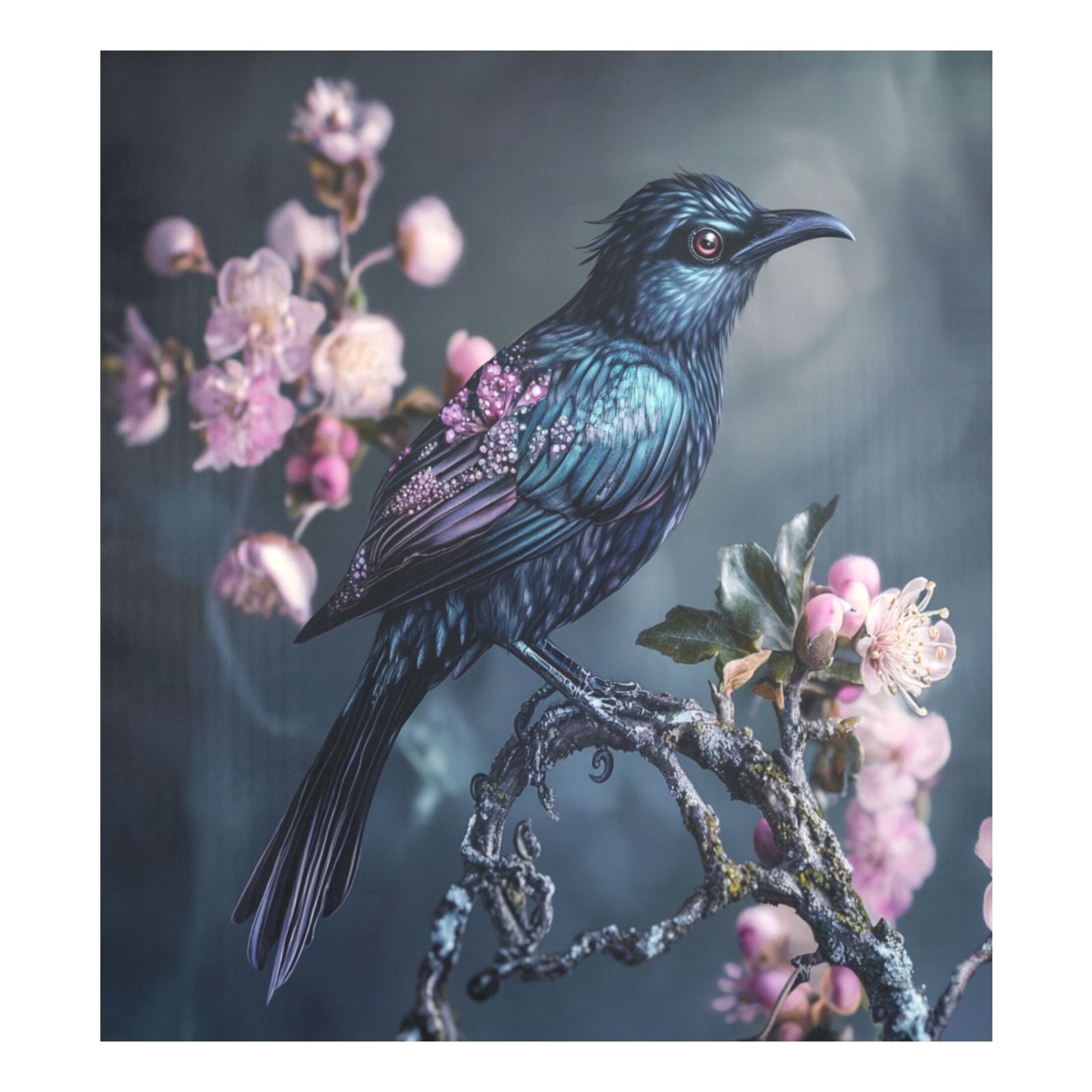 Dishwasher Magnetic Sticker 23x26 Inch Refrigerator Magnetic Sticker Washing Machine Magnetic Sticker Kitchen Panel Magnetic Sticker Home Decor Black Cool Bird