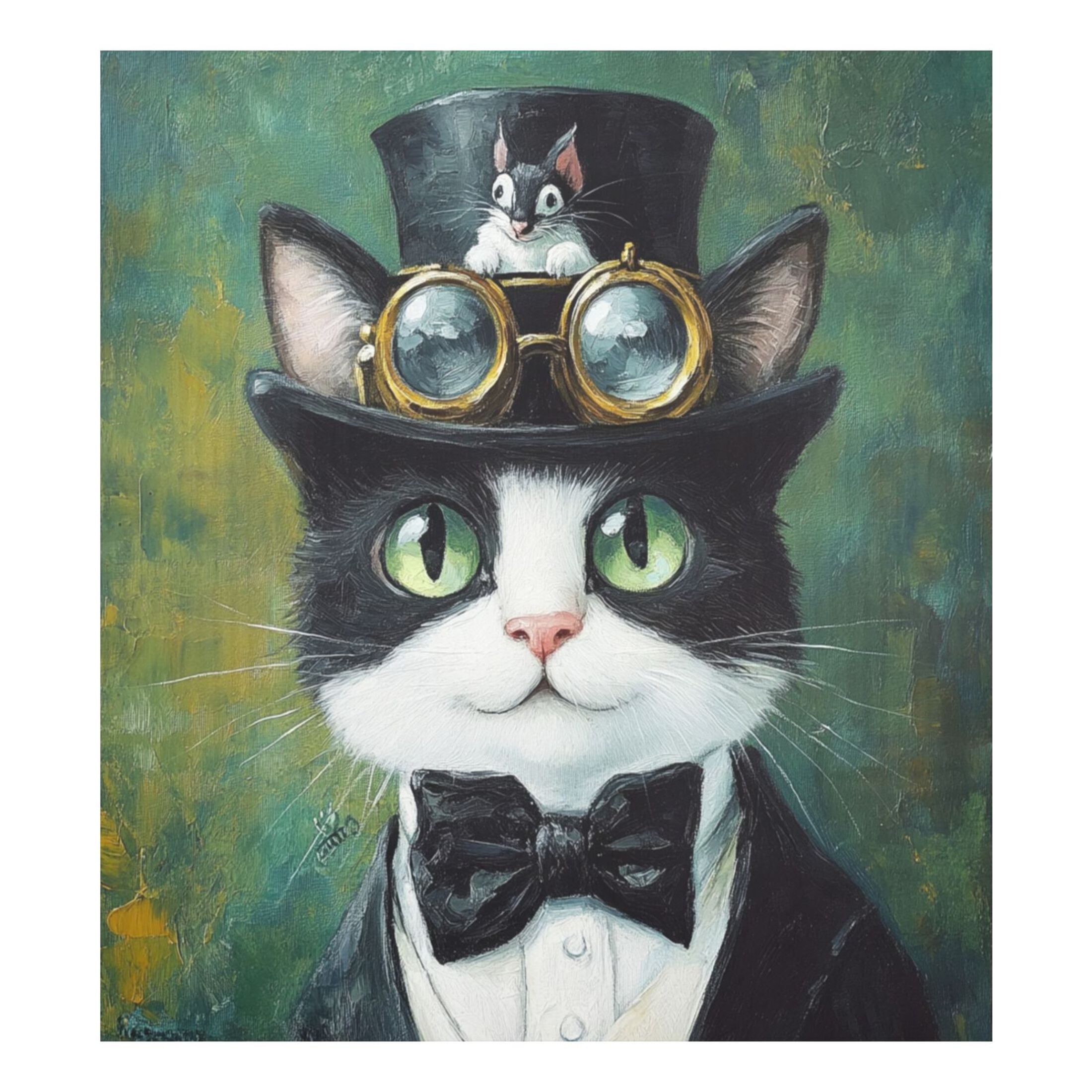 Dishwasher Magnetic Sticker 23x26 Inch Refrigerator Magnetic Sticker Washing Machine Magnetic Sticker Kitchen Panel Magnetic Sticker Home Decor Black Cat in Suit