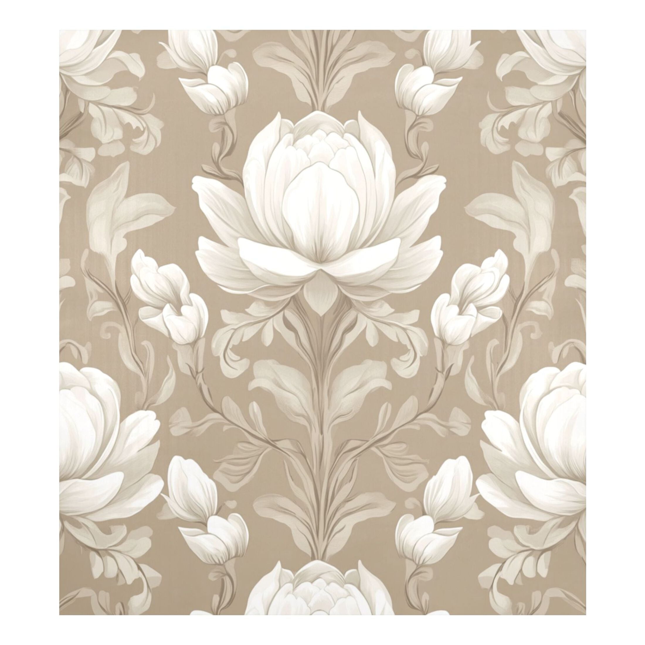Dishwasher Magnetic Sticker 23x26 Inch Refrigerator Magnetic Sticker Washing Machine Magnetic Sticker Kitchen Panel Magnetic Sticker Home Decor Blooming Brown Flower