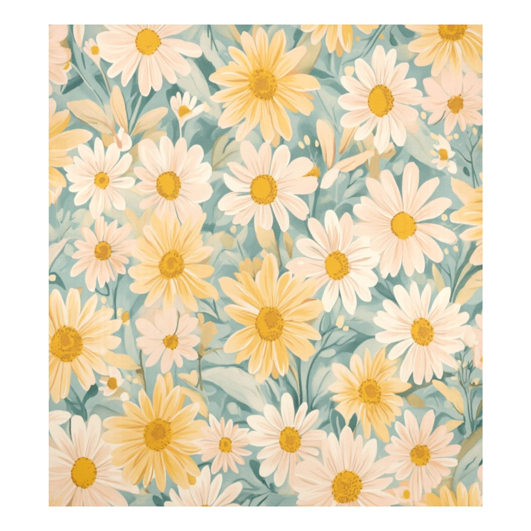 Dishwasher Magnetic Sticker 23x26 Inch Refrigerator Magnetic Sticker Washing Machine Magnetic Sticker Kitchen Panel Magnetic Sticker Home Decor Blooming Yellow Flower