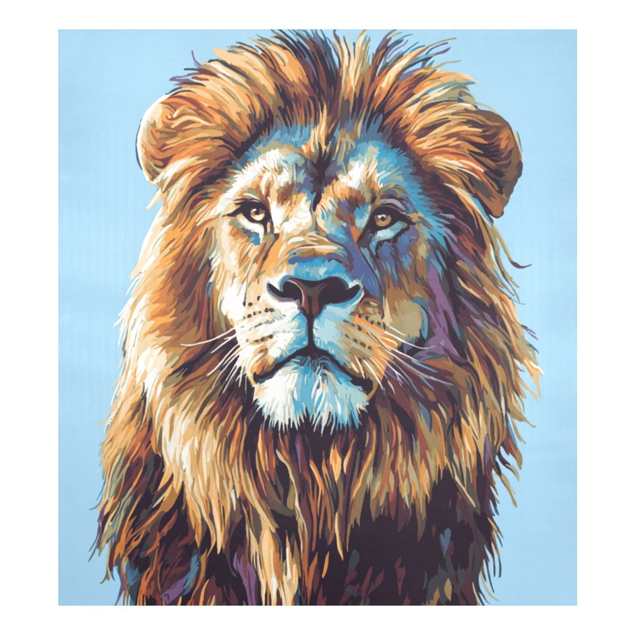 Dishwasher Magnetic Sticker 23x26 Inch Refrigerator Magnetic Sticker Washing Machine Magnetic Sticker Kitchen Panel Magnetic Sticker Home Decor Brown Lion Face